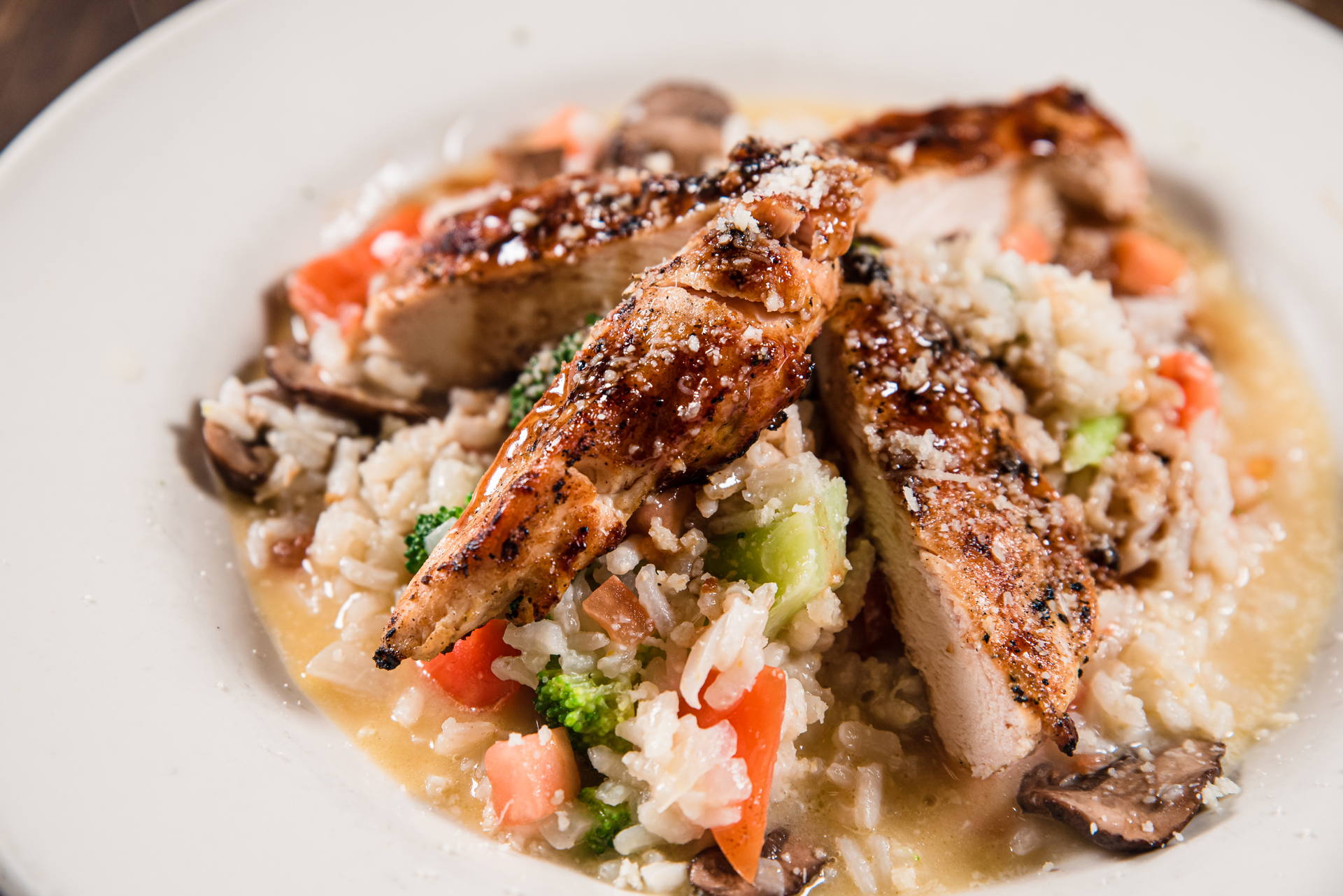 Intero signature dishes Risotto del GiornoHouse-made ChocolatesSeasonal Pasta Dishes